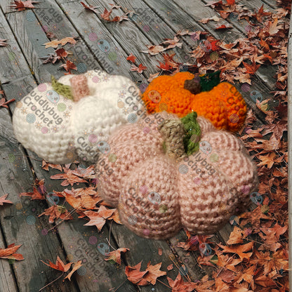 Crochet Decorative Pumpkin - Handmade Fall Decoration