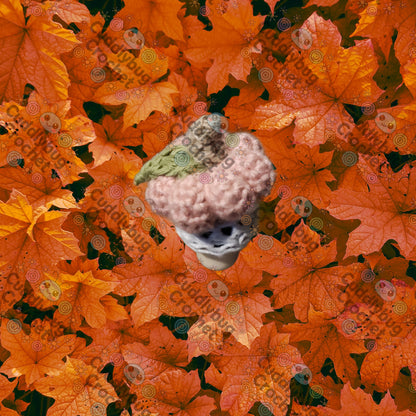 Crochet Pumpkin Bottle Stopper - Handmade Fall Seasonal Bottle Stopper